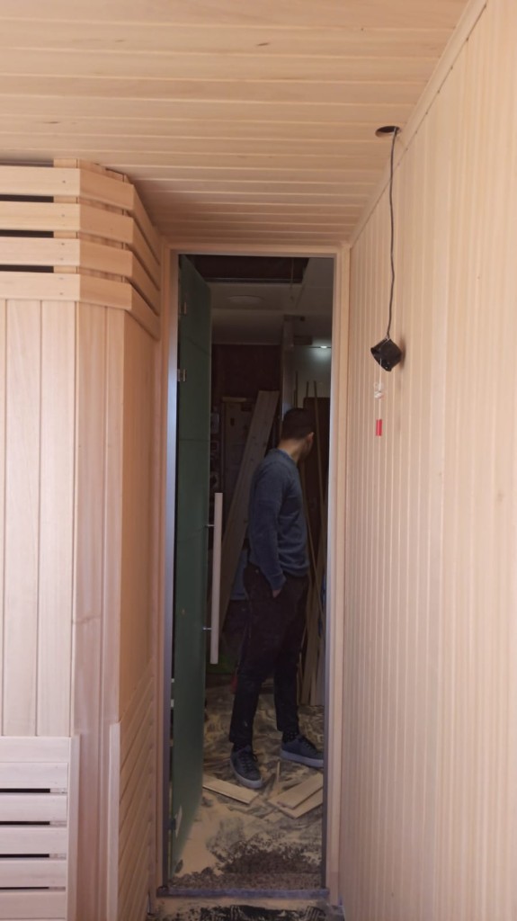 Detalle Interior Sauna